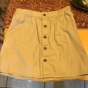 Khaki Skirt
